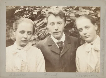 The Triplets Stans, Paul and Peronne Arntzenius