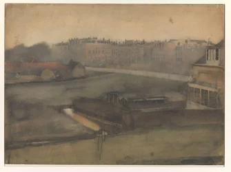 View near the Oosterpark in Amsterdam