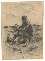 Seated Shepherd
