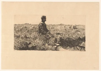 Seated shepherd