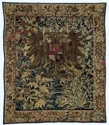Tapestry with the Arms of Emperor Charles V
