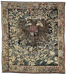 Tapestry with the Arms of Emperor Charles V