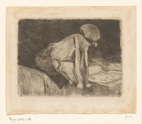 Reading Girl (Seen from the Back)