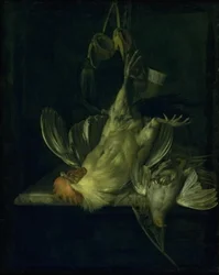 A Dead White Cock