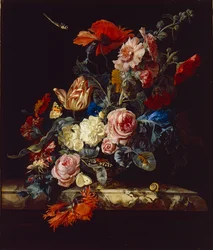 A Vase of Flowers, 1663
