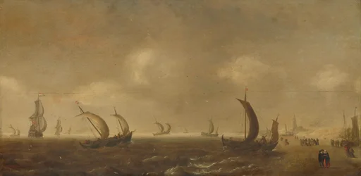 Seascape off Scheveningen Beach