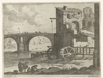Bridge and Watermill