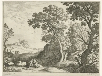 Landscape with Diana and a Nymph (Italian Landscapes)