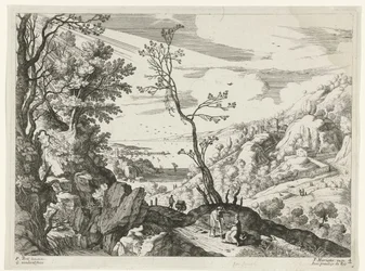 Landscape with Judah and Tamar (Italian Landscapes)