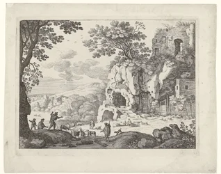 Landscape with a Ruin (Italian Landscapes)