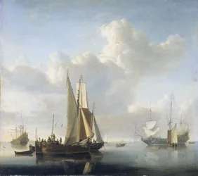 Ships before the Coast