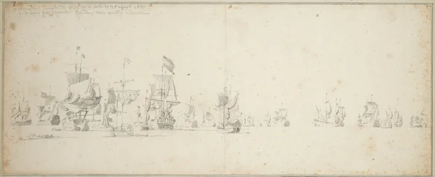 The Friesland Squadron Lying-by off the Coast of Scotland