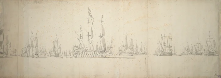 The day before the battle of Lowestoft, 2-12 June 1665