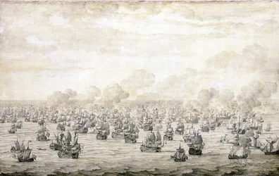 The first Battle of Schooneveld, 28 May 1673