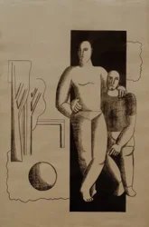 Untitled (Football Player)