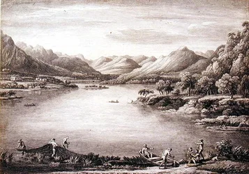 A View of the Head of Ulswater toward Patterdale, engraved by Chatelin and Mason