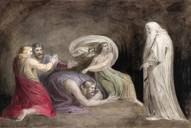 The Witch of Endor Raising the Spirit of Samuel