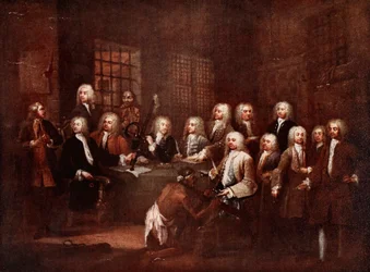 A committee of the House of Commons at the Fleet Prison