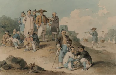 A Group of Chinese Watching the Earl of McCartney