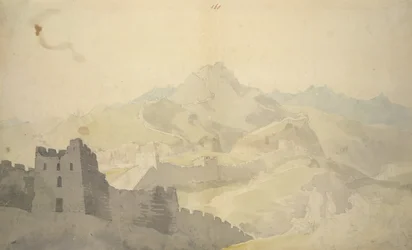 The Great Wall of China, from Album of 220 Drawings