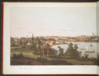 View of Sydney from the east side of the cove