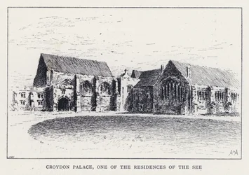 Croydon Palace, One of the Residences of the See