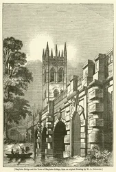 Magdalen Bridge and the Tower of Magdalen College