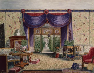 The Chinese Room at Middleton Park, Oxfordshire