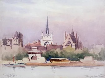 Temple from the River, 1904