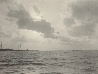 Sunset Over Water, 1890s