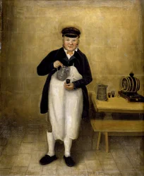 Portrait of the Chatsworth cellarman