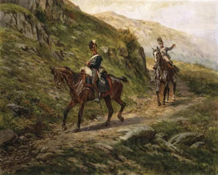 A Glimpse of the Enemy, c.1910