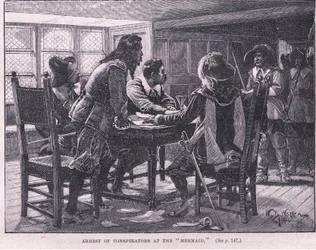 Arrest of the Conspirators at the Mermaid AD 1658