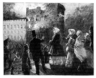 Fire in the Prince of Wales