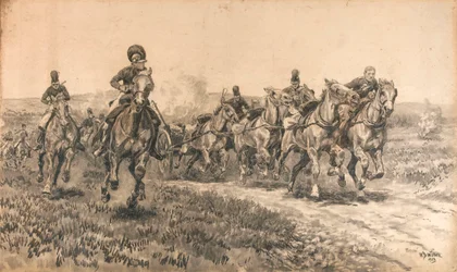 Norman Ramsay at Fuentes de Onoro