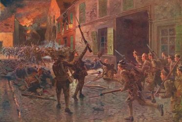 The Coldstream Guards at Landrecies, August, 1914