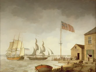 A Baltic Trader off Paull, Hull
