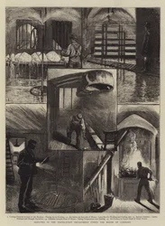 Sketches in the Ventilation Department Under the House of Commons