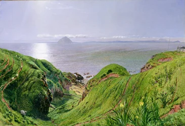 A View of Ailsa Craig and the Isle of Arran