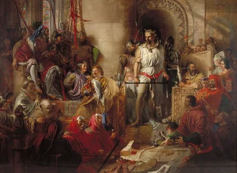 The trial of Sir William Wallace at Westminster