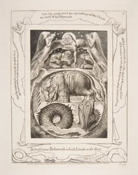 Behemoth and Leviathan, from Illustrations of the Book of Job