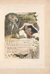 Europe. A Prophecy, Plate 3, Preludium