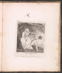 For Children. The Gates of Paradise, Plate 13, Aged Ignorance
