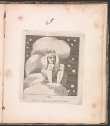 For Children. The Gates of Paradise, Plate 6, Air