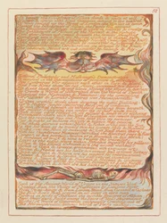 In beauty the Daughters of Albion divide... (Plate 58)