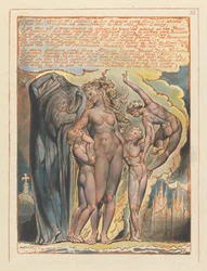 “Leaning against the pillars...” (Plate 32)