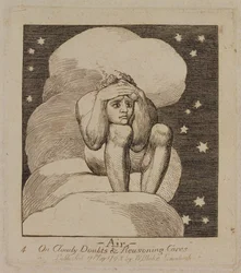 Air, On Cloudy Doubts and Reasoning Cares, plate 4 of 