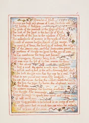 Proverbs of Hell, text from 