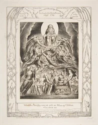 Satan Before the Throne of God, from Illustrations of the Book of Job