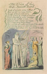 Songs of Innocence and of Experience, Plate 22, "The Little Girl Found" (Bentley 36)